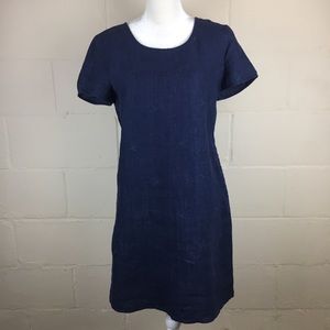 J. Jill Navy Mini Dress